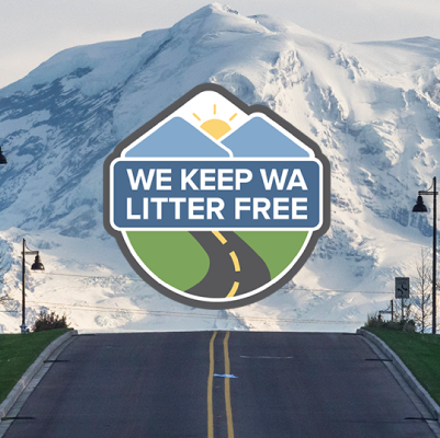 We keep WA litter free logo