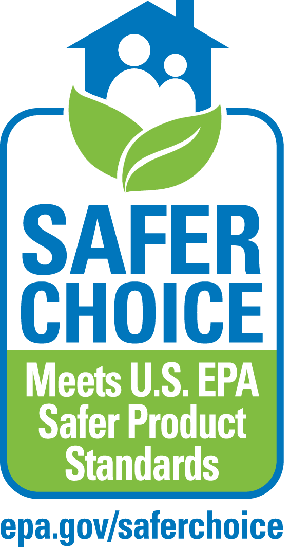 EPA's Safer Choice label. Click to go to EPA's Safer Choice program webpage.